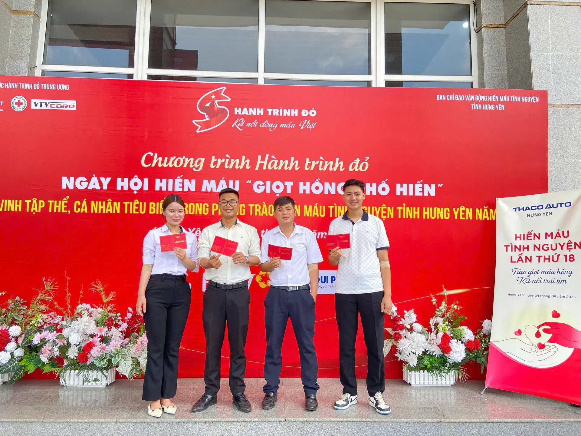 THACO AUTO HƯNG YÊN HƯỞNG ỨNG NGÀY HỘI HIẾN MÁU TÌNH NGUYỆN LẦN THỨ 18 NĂM 2025