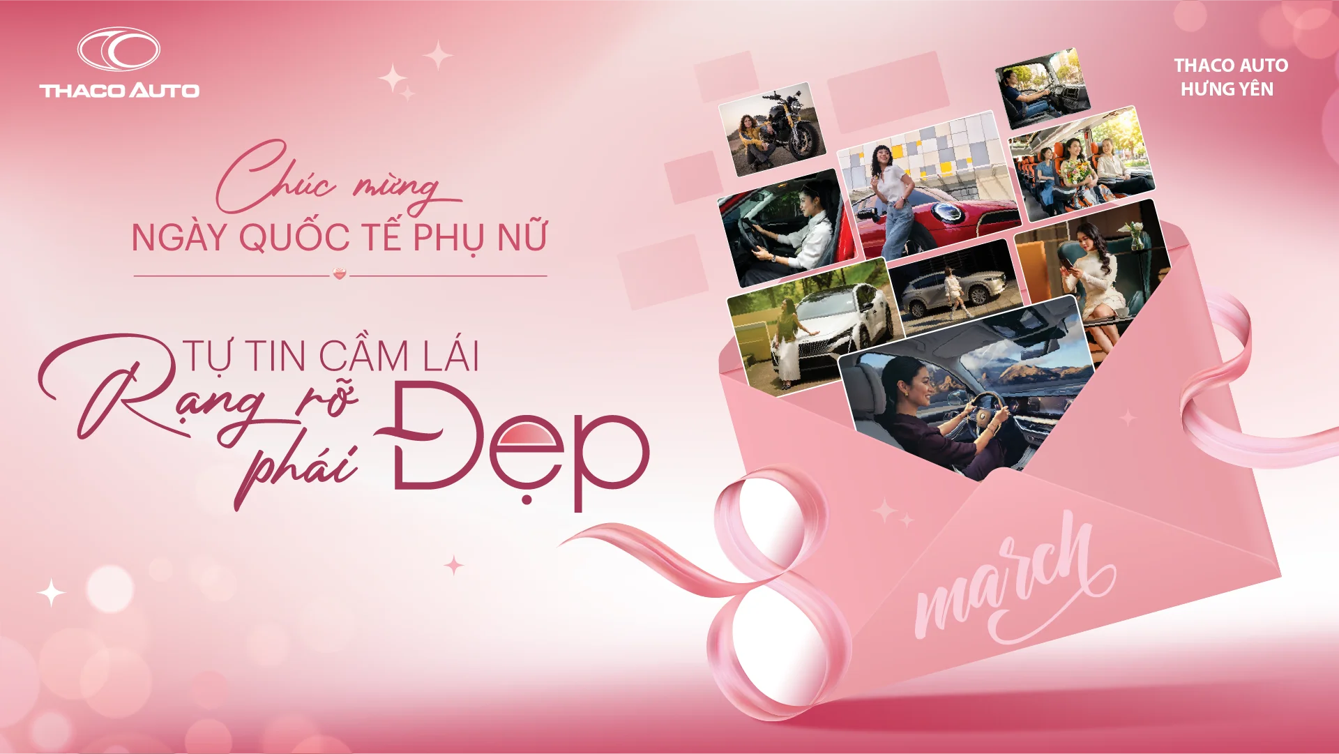 CHÚC MỪNG NGÀY QUỐC TẾ PHỤ NỮ 8/3