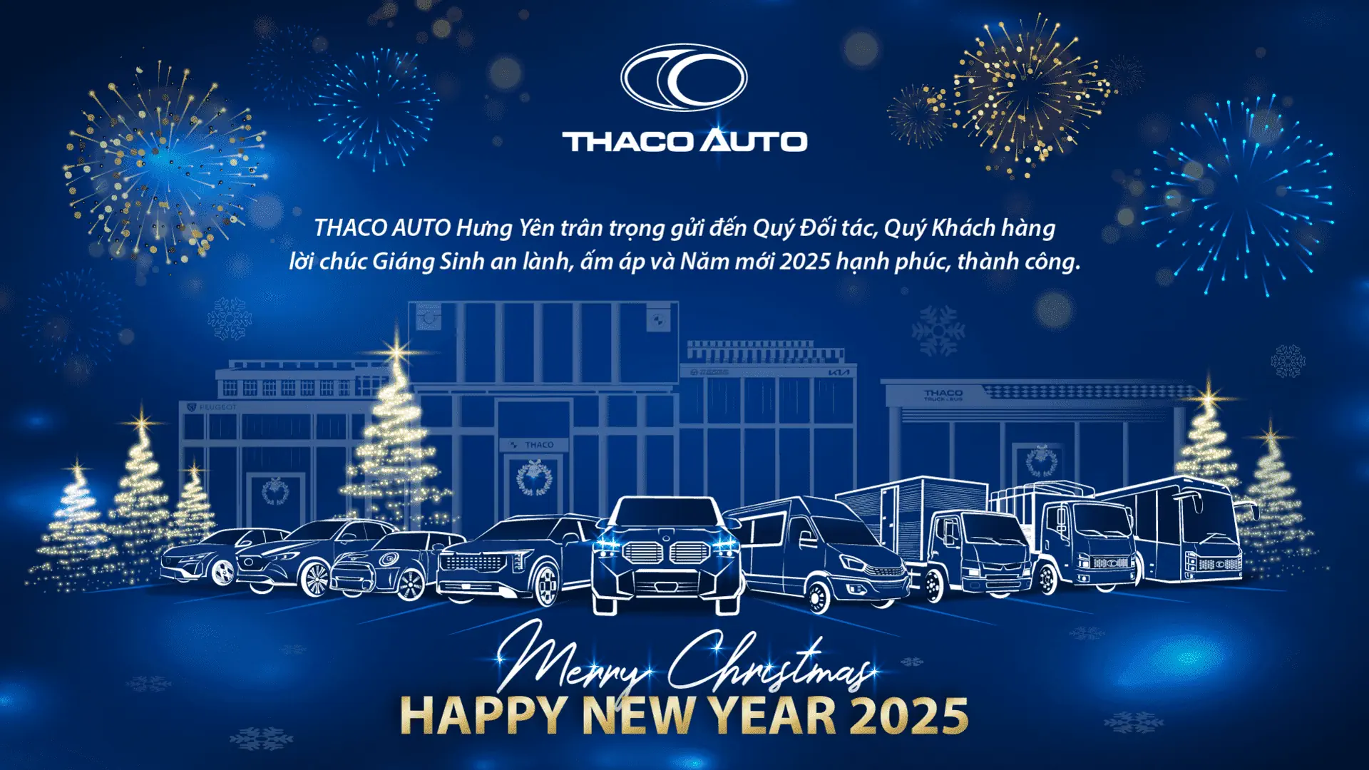 CHÚC MỪNG GIÁNG SINH, NĂM MỚI 2025