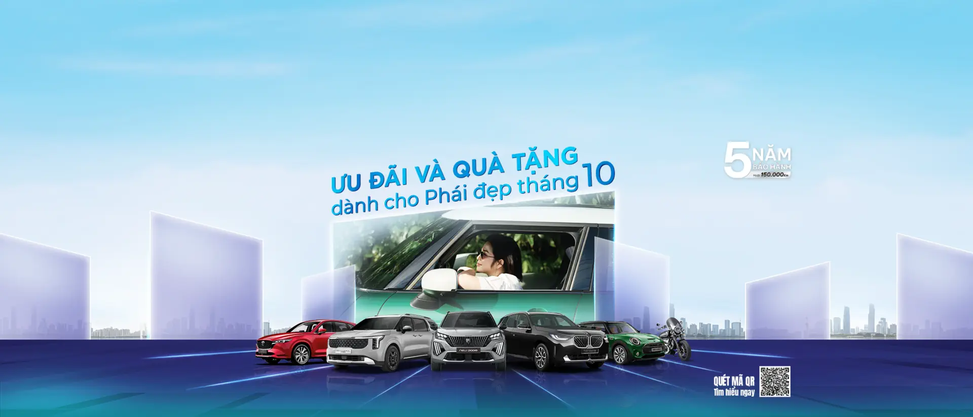 Ưu đãi và quà tặng dành cho phái đẹp từ THACO AUTO