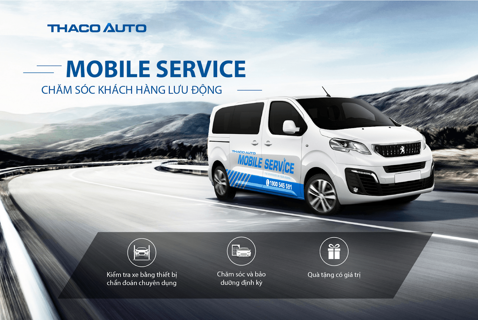 THACO AUTO HƯNG YÊN TIẾP TỤC ĐẨY MẠNH CHƯƠNG TRÌNH SỬA CHỮA LƯU ĐỘNG MOBILE SERVICE