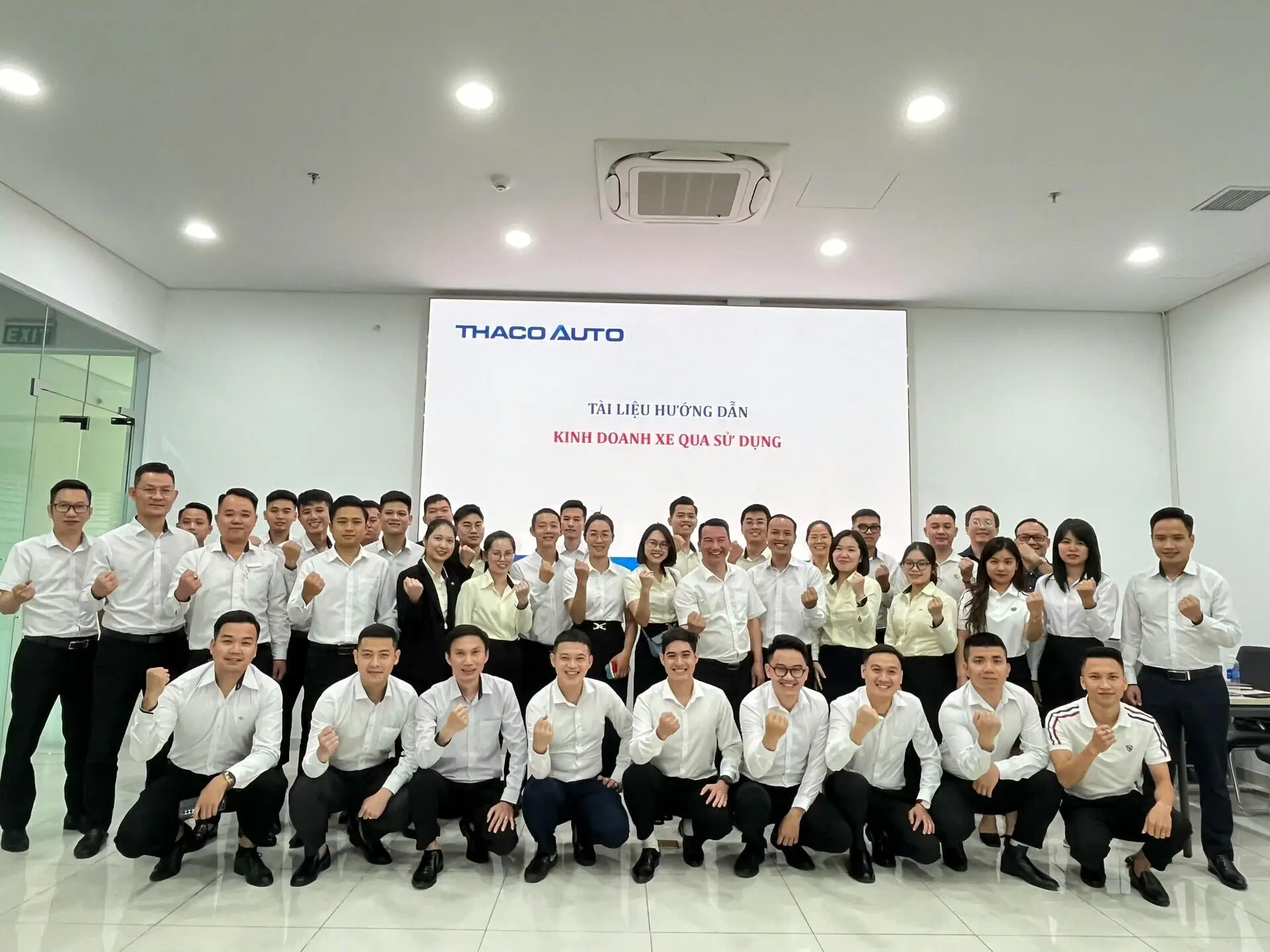 THACO AUTO HƯNG YÊN THAM GIA ĐÀO TẠO NÂNG CAO KIẾN THỨC KINH DOANH XE QUA SỬ DỤNG