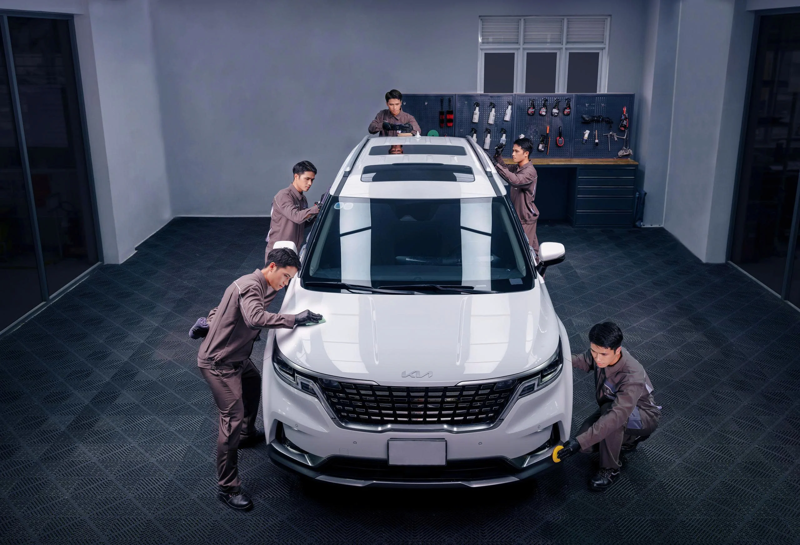 Giới thiệu xưởng dịch vụ thành phố tại THACO AUTO HƯNG YÊN