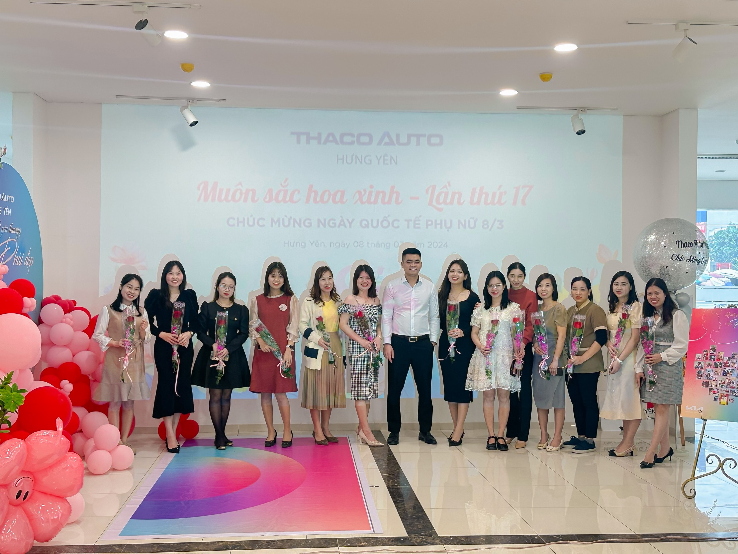 THACO AUTO HƯNG YÊN TỔ CHỨC CHƯƠNG TRÌNH MUÔN SẮC HOA XINH - LẦN THỨ 17 NĂM 2024